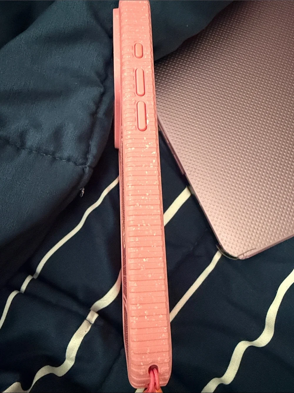 OtterBox Pink Protective Phone Case with MagSafe Ring and Wrist Strap